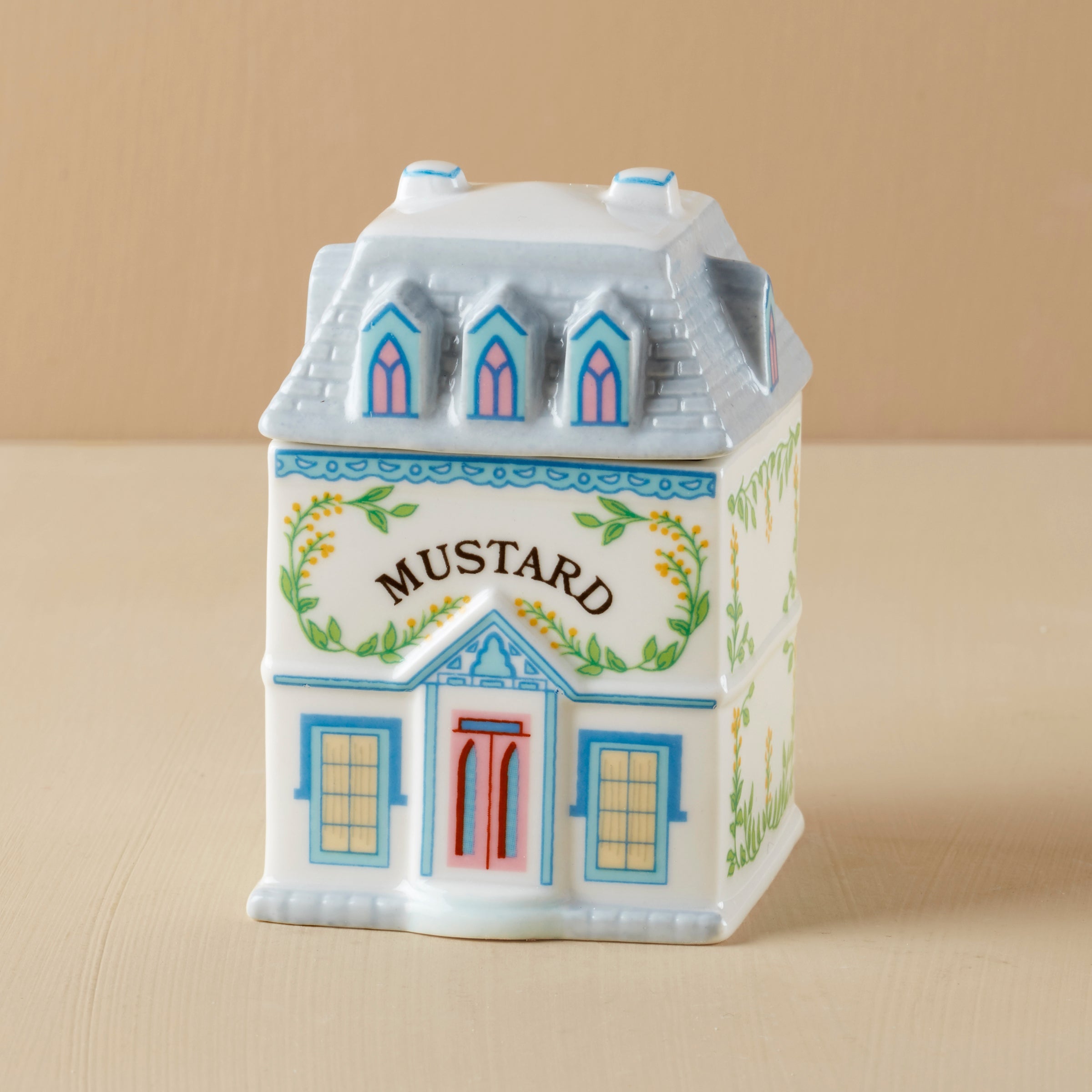 897182-LNP-24-PDP-1.jpg Lenox Spice Village Mustard Spice Jar - Image 1