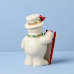 2025 Snowman With Sled Figurine - Image 2